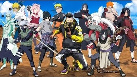 ALL Anime characters in 1 MATCH (FREE FIRE)