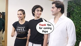 Arbaaz Khan & Malaika Arora Back Together After Divorce For Son Arhaan Khan @New Gym launch