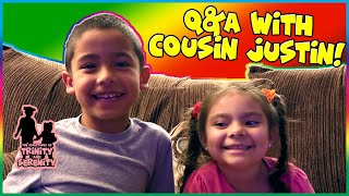 Q&A WITH COUSIN JUSTIN! | Trinity and Serenity