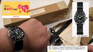 Best Aliexpress Watch? Type Ii Qimei Qm Vietnam Homage Military Watch Type 2