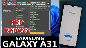 SAMSUNG GALAXY A31 FRP BYPASS VIA UNLOCKTOOL