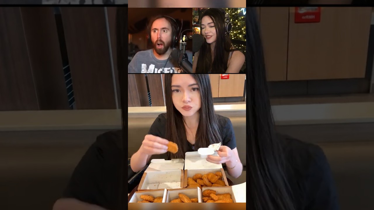 Asmongold on Katchii’s 100 Nuggets Challenge