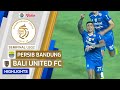 Persib bandung vs bali united fc  highlights  championship series bri liga 1 202324