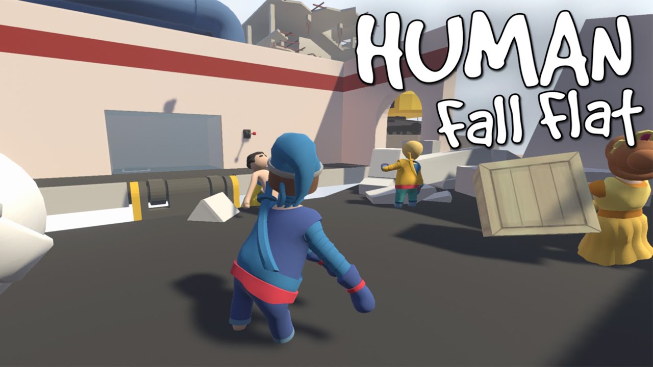 Aphmau Human Fall Flat Deathrun - roblox funnehcake youtube run hide escape