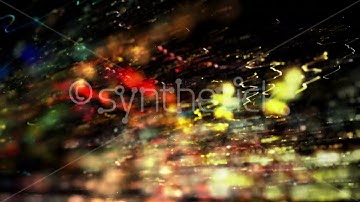 Stock Video. Particles motion loop. Abstract background. Data flow, communications technology.