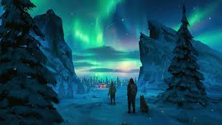 Live Wallpaper Landscape HD/4K - Northern Lights Winter