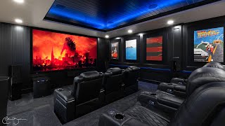 Highend Home Theater Build Reveal. Basement Finished!