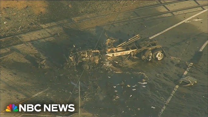 At Least 7 Firefighters Injured In Los Angeles Truck Explosion