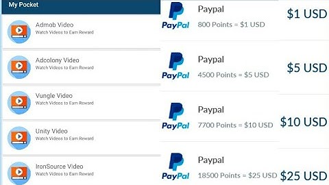 Kiếm Tiền PayPal App Mới Auto Xem Quảng Cáo Làm Nhiệm Vụ Kiếm 10$ Cực Ngon Min Rút 1$