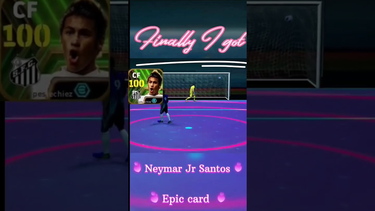 Efootball__PES on X: 【Epic : Neymar jr】with booster card ⭐️Club : Santos  FC⭐️ Neymar (Age 19) : CF 'Deep-Lying Forward' ~as per database P.S. face  image not yet updated #Neymar #eFootball2024 💜🖤 #