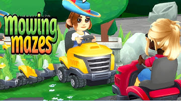 Mowing Mazes Gameplay