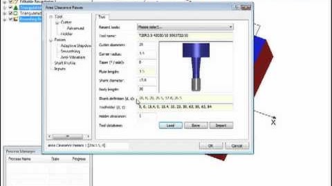 NCG CAM 3 Axis Video