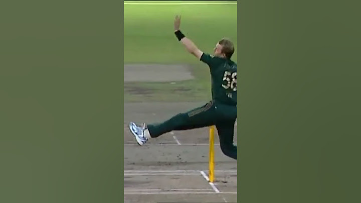 Brett Lee Beautiful Bowling Action | Side View #cricket #brettlee #cricketlover #bowling