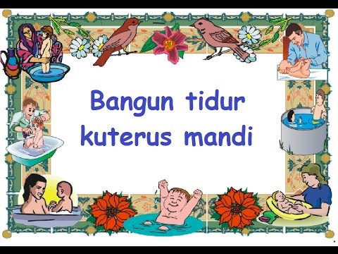 BANGUN TIDUR (LIRIK) - Lagu Anak - Cipt. Pak Kasur - Musik POMPI S.