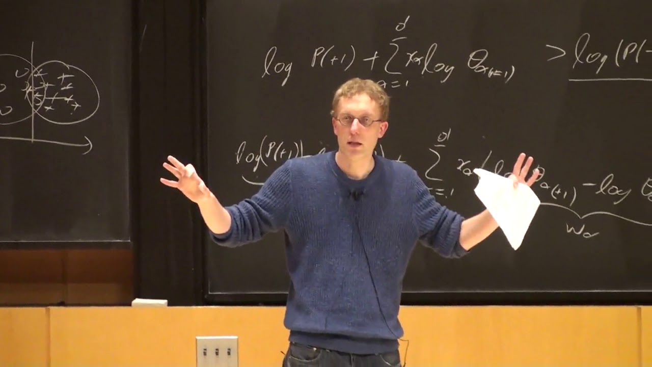 Machine Learning Lecture 11 "Logistic Regression" -Cornell CS4780 SP17