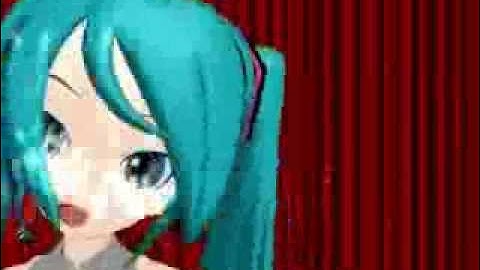 [MMD] MME ObjectLuminous AfterGlow of just Miku