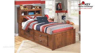 Ashley Barchan Twin Bookcase Bed With Storage (APK-B228-TBS) | KEY Home