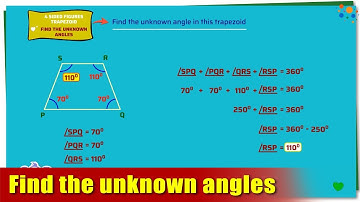G6 - Module 22 - Exercise 1 - Find the unknown angles | Appu Series | Grade 6 Math Learning