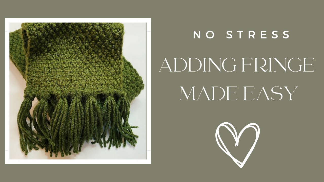 How To Add A Fringe To Your Scarf Easy YouTube how-to-add-a-fringe-to-your-scarf-easy-youtube