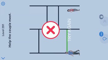 Easy Game Level 291 Help the couple meet