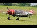 GIANT 3.5:1 SCALE RC LAVOCHKIN LA-7 MOKI 250cc - MICK BURRELL AT ROUGHAM MODEL AIRCRAFT SHOW - 2014