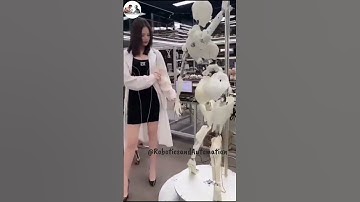 Humanoid Robot🤖🤣😅 | #shorts #robot #humanoidrobot #dancingrobot #roboticsandautomation