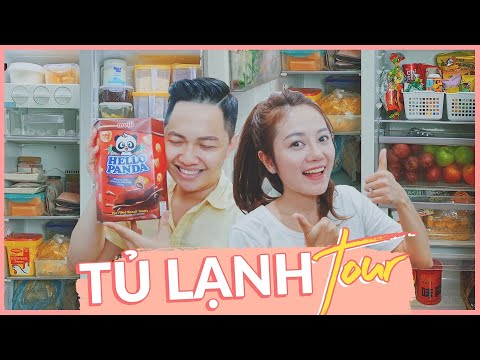 TỦ LẠNH TOUR! KHÁM PHÁ CHIẾC TỦ LẠNH NGẬP ĐỒ ĂN VẶT CỦA BỌN MÌNH ???