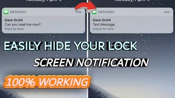 HIDE AND DISABLE  LOCK SCREEN  NOTIFICATION ON HUAWEI Y7 PRIME 2K19/ALL ANDRIOD 100% WORKING