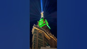 Makkah Tower! Saudi Arabia! #shortsreadyhain #trendingshorts #makkahlive #youtubeshorts