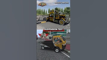 Thumbnail of Truck Simulator Big Rigs VS Truck Simulator Indonesia  - SUSPENSION TEST
