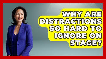 Why Are Distractions So Hard To Ignore On Stage? - Open Mic Manual
