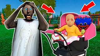 Granny Vs Baby In Yellow Vs Huggy Wuggy - Babylirious - Funny Horror Animation Parody P.180