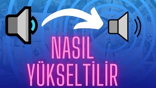 Hoparlör / Kulaklık Sesi Nasıl Yükseltilir !!! (Windows 10, Windows 11(%60 Ses Artışı)) screenshot 3