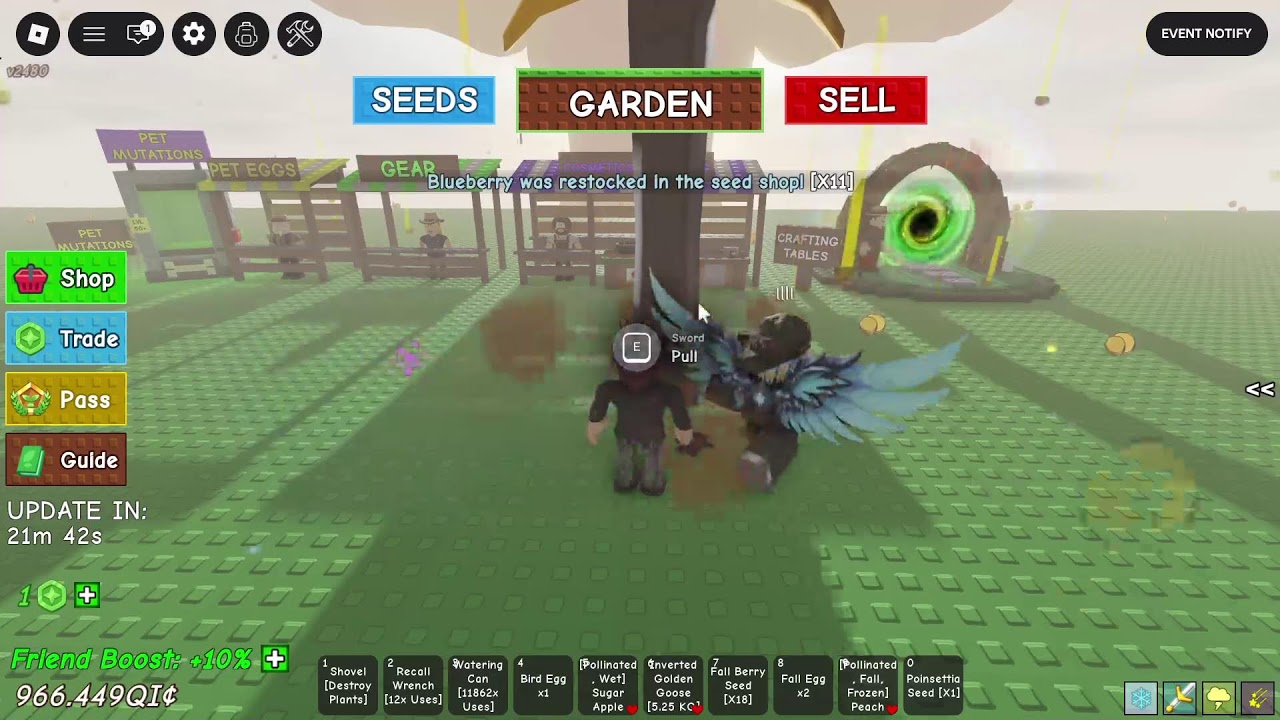 GAG admin abuse LIVE!