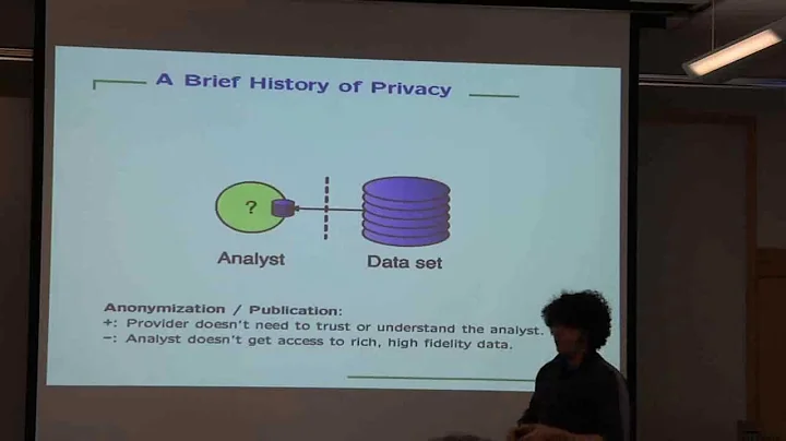 "Privacy Integrated Queries" (CRCS Lunch Seminar)