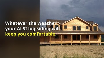 Log Siding by Appalachian Log Structures