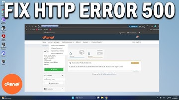 How To Fix HTTP Error 500 In cPanel - Easy Fix