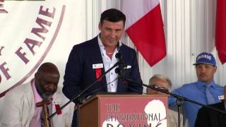 2014 IBHOF - Joe Calzaghe Acceptance Speech