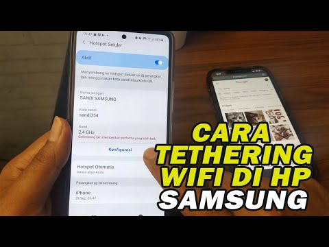 Video: Bagaimana saya bisa menggunakan Samsung Galaxy s4 saya sebagai hotspot?