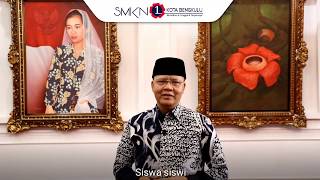 SMK NEGERI 1 KOTA BENGKULU - SAMBUTAN GUBERNUR BENGKULU HARI PERTAMA SEKOLAH
