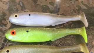 J5 premium baitfish swimbait - action and rigging - Swimbaits for bass  walleye and all types of fish 