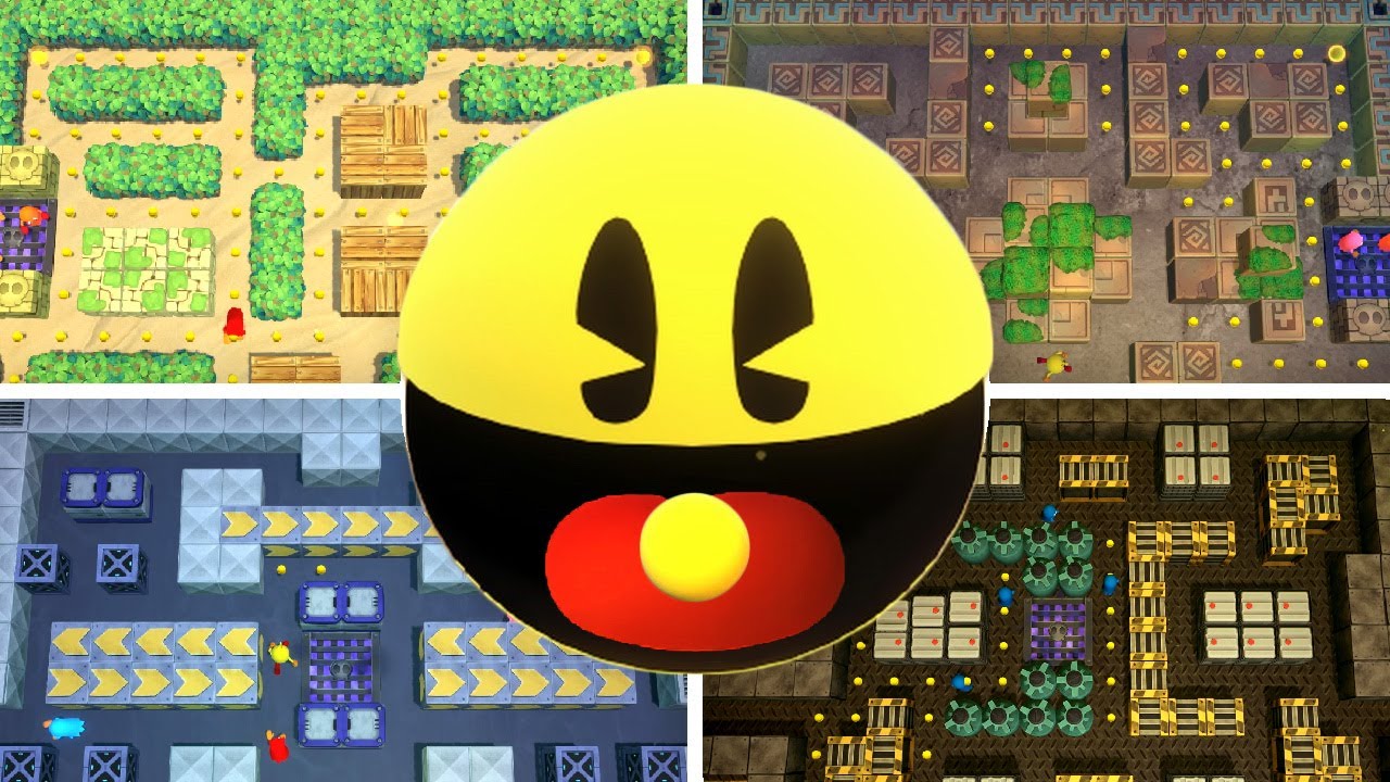 PAC MAN World Re PAC (Switch) - Maze Mode: Marathon Play (All Stages)
