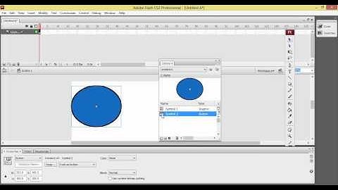 Movie clip,button and graphic symbols in Flash