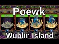 Poewk on Wublin Island