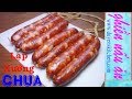 Cách Làm Lạp Xưởng Chua Nhanh Ăn | Lạp Xưởng Nem By Duyen's Kitchen | Ghiền Nấu Ăn