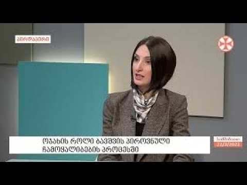 ოჯახის როლი ბავშვის პიროვნული ჩამოყალიბების პროცესში - ფსიქო-კონსულტანტი დარია საბახტარიშვილი