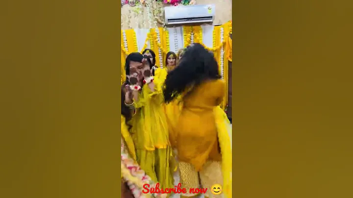 " Royal Indian Weeding HALDI "💛🧡 !! HALDI CEREMONY 2022 !!🙀✨ #shorts #haldiceremony #haldi #wedding