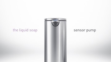 simplehuman Sensor Pumps Overview