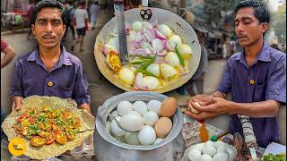 Sharbiyo Wala Desi Eggs Chakna Recipe In Kolkata l Kolkata Street Food