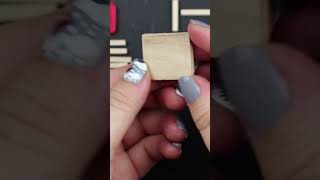DIY Miniature Wooden Chair for your Dollhouse Project Furniture Interior Design #diy #shorts